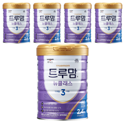 일동후디스 2024 NEW 트루맘 뉴클래스 슈퍼프리미엄 3단계 800g (5개)_이미지