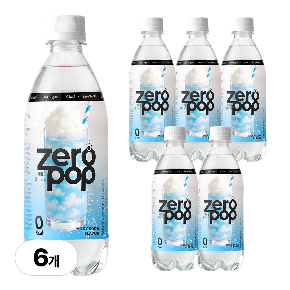잇더핏 제로팝 밀키소다 500ml (24개)