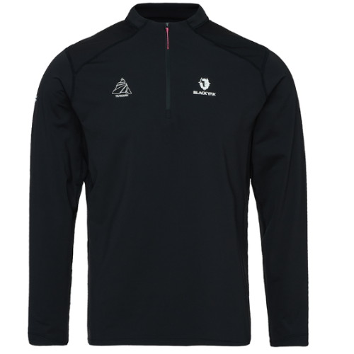 트레일러닝 집업 긴팔티1 1BYZTFU004BK