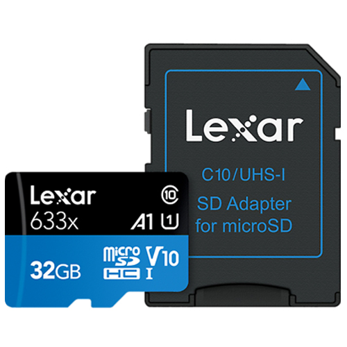 Lexar micro SD 633X 2018