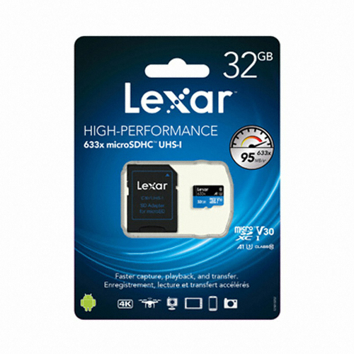 Lexar micro SD 633X 2018