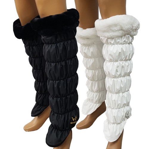 화이트크라운골프 롱 레그워머 겨울 발토시_이미지