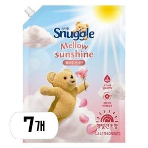 유니레버 스너글 멜로우 선샤인 리필 1.5L (7개)