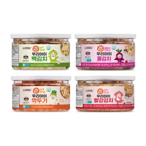 루솔 아삭아삭 우리아이 김치 300g (1개)