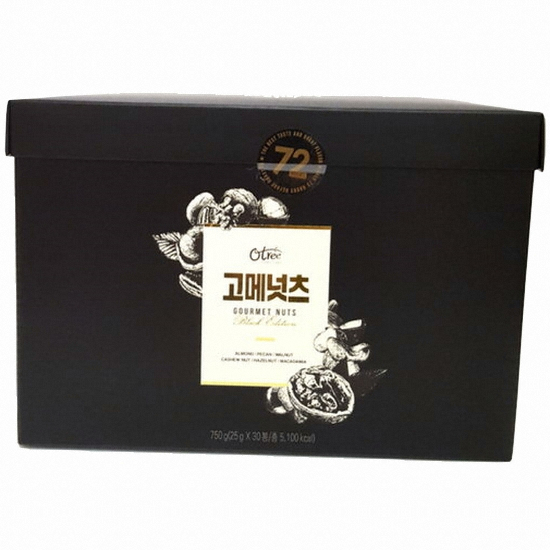 오트리푸드빌리지 고메넛츠 블랙에디션 25g (30개)_이미지