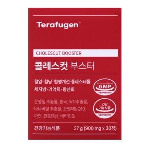 [불명] 테라퓨젠 콜레스컷 부스터 30정 (1개)_이미지