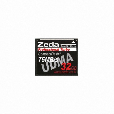 Zeda CF Professional Turbo 500X (75MB/s)+Sandisk FireWire Reader 1394 (32GB)_이미지