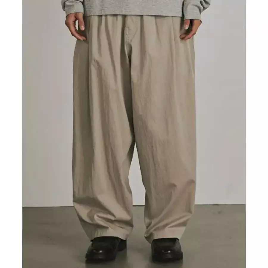 카네이테이 SOFT TOUCH TWO TUCK SLACKS BEIGE K26S-BOL-556-BI 105796