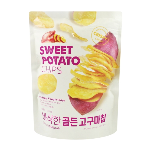 그루나무 로마나 달콤바삭 황금 고구마칩 320g (1개)_이미지