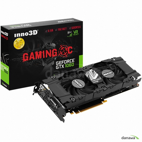INNO3D 지포스 GTX1060 GAMING OC D5X 6GB