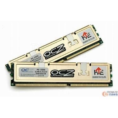 OCZ SS DDR 1G PC-3500 EL Gold Edition(512x2)