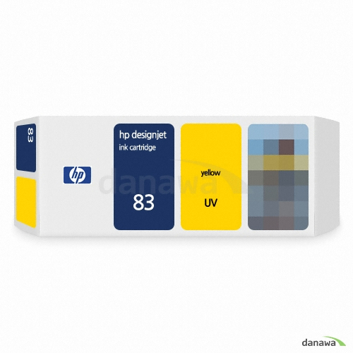 HP 정품 83 (C4943A) 노랑