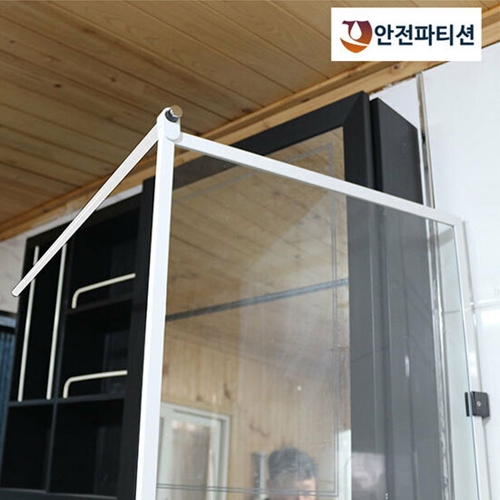 에코그린 AW110 투명 강화유리 안전파티션 600_이미지