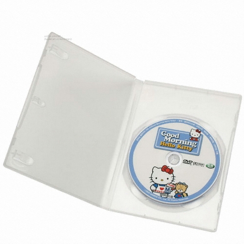 월드케미칼 헐리웃 미디어보관함 CD/DVD 케이스 1P 투명 50장_이미지