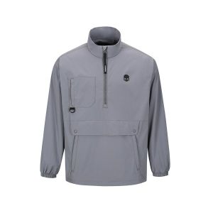 하이드로겐 유니 스탠넥 긴팔 아노락 H31D1WT701-GY