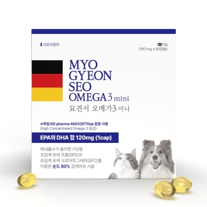 대원헬스케어 묘견서 오메가3 24g (0.4g x 60p) (1개)_이미지