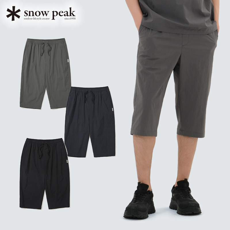 스노우피크 루트 7부 팬츠 S25MMRHP62DG