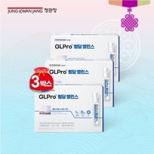 한국인삼공사 정관장 GLPro (지엘프로) 혈당 밸런스 21병 (3개)