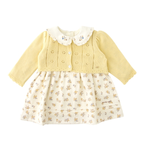 서양네트웍스 밍크뮤 YE 로미니트가디건SET드레스 34A12-400-02