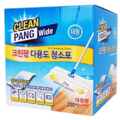 대용량 다용도 청소포 대형 200매