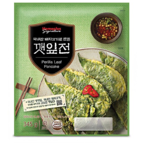 홈플러스 시그니처 깻잎전 345g (1개)_이미지