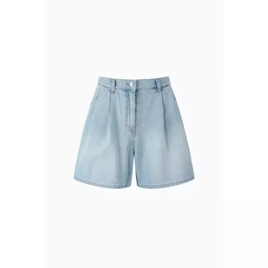 SISLEY 투턱 뒷밴딩 숏 데님 팬츠 SADP41631 SADP416311 1129030