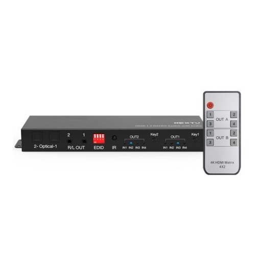 이지넷유비쿼터스 NEXTU NEXT-2405UHD-4K 4:2 HDMI 매트릭스 스위치_이미지