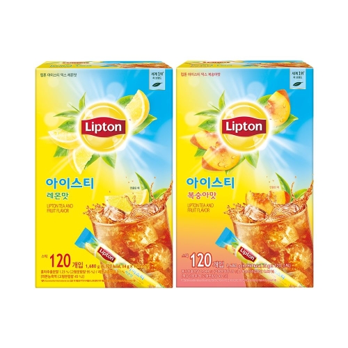 유니레버 립톤 아이스티 스틱 14g 120개입 스틱 레몬 14g 120개입_이미지