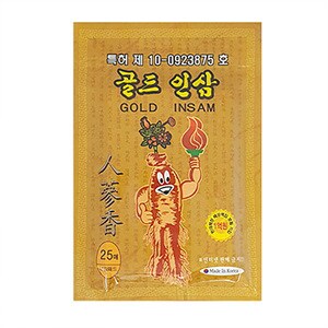골드인삼 건강패드 25매입