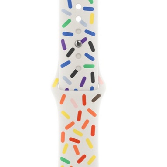 APPLE 워치 스포츠 밴드 M/L (프라이드 에디션)