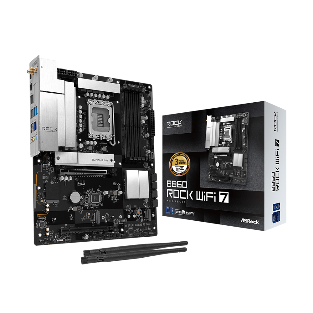 ASRock B860 Rock WiFi7 인텍앤컴퍼니