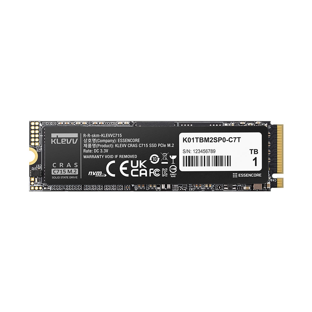 ESSENCORE KLEVV CRAS C715 M.2 NVMe(1TB)
