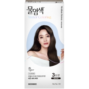 물염색 3회분 미디엄 브라운 1개