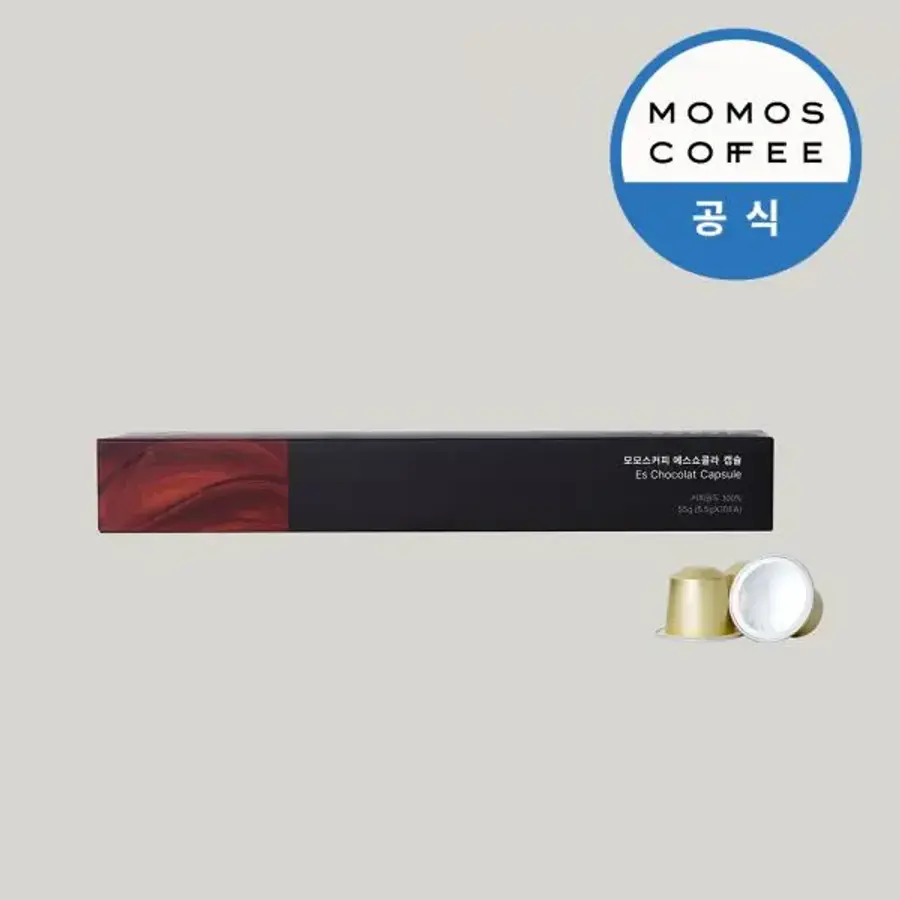 모모스커피 에스쇼콜라 (네스프레소 호환) 캡슐커피 10캡슐 (1팩)
