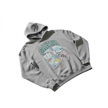 가니 그레이 베어 코믹 후디 153279437