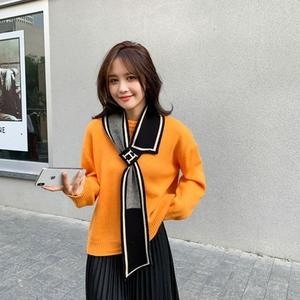 럭셔리 커플 미니 숏 목도리 여자 예쁜 짧은 머플러 머플러 머플러선물 가을목도리 WFI581K
