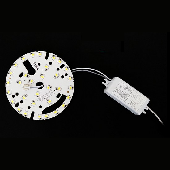 LED 원형 직부등 모듈 주광색 15W
