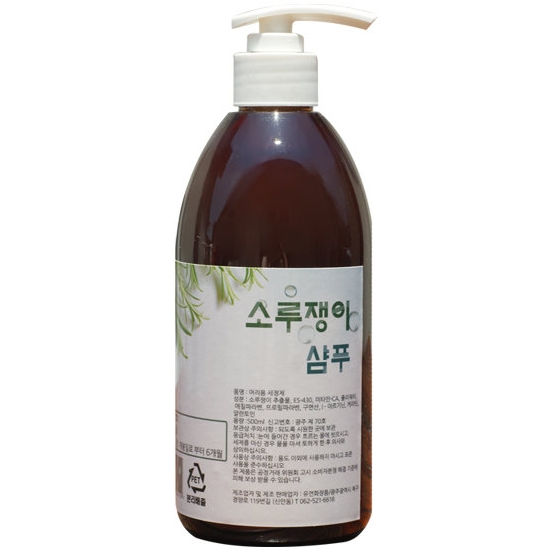 에코스킨 소루쟁이 샴푸 500ml (1개)_이미지