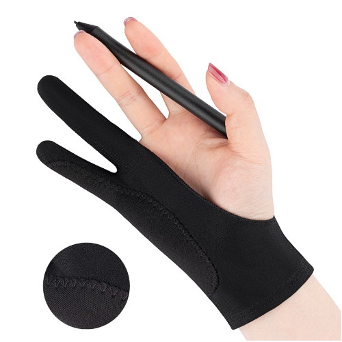 [불명] 터치방지 이중레이어 드로잉장갑 소_이미지