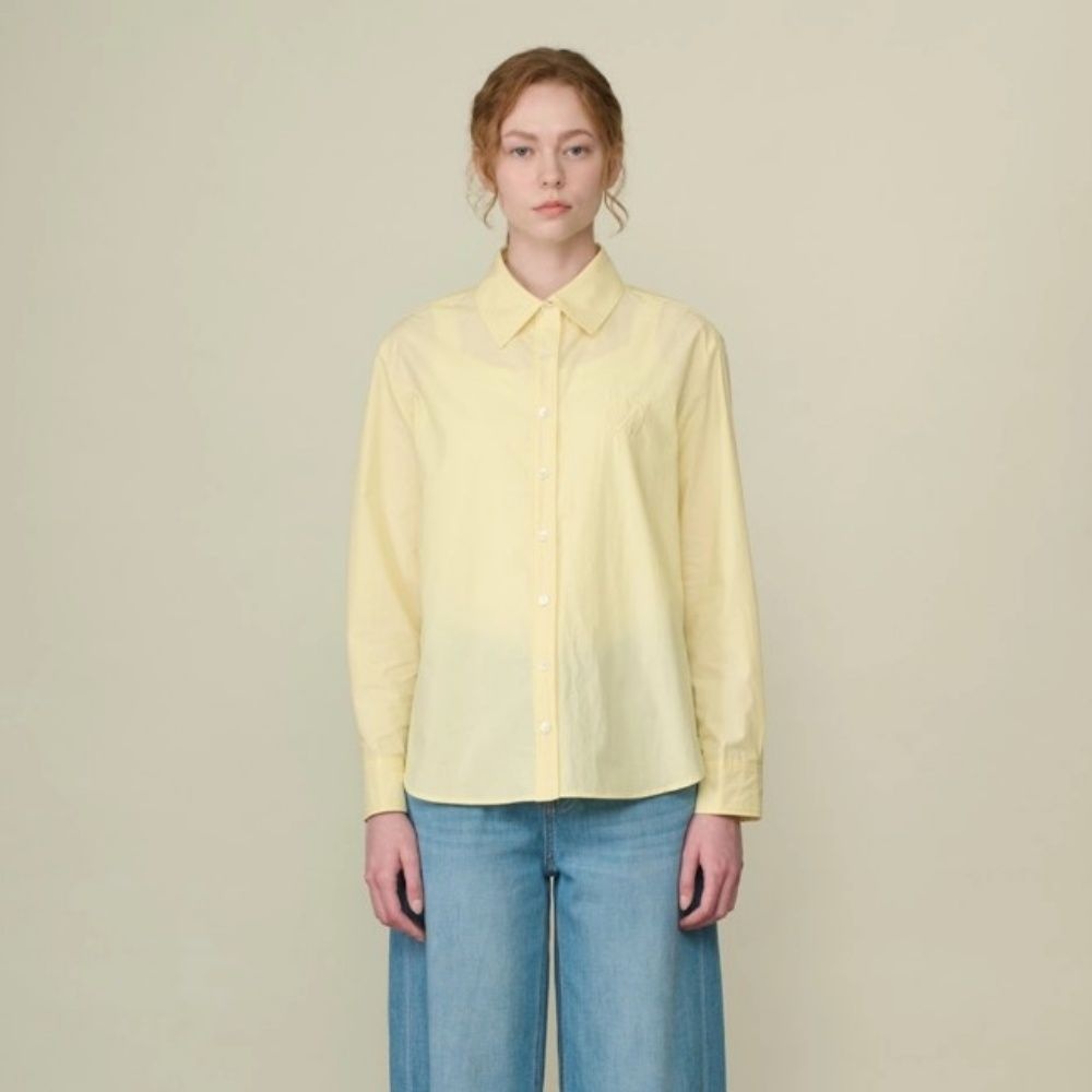  BCBG 여성 스탠다드 모던로고 셔츠 B6F8B43331