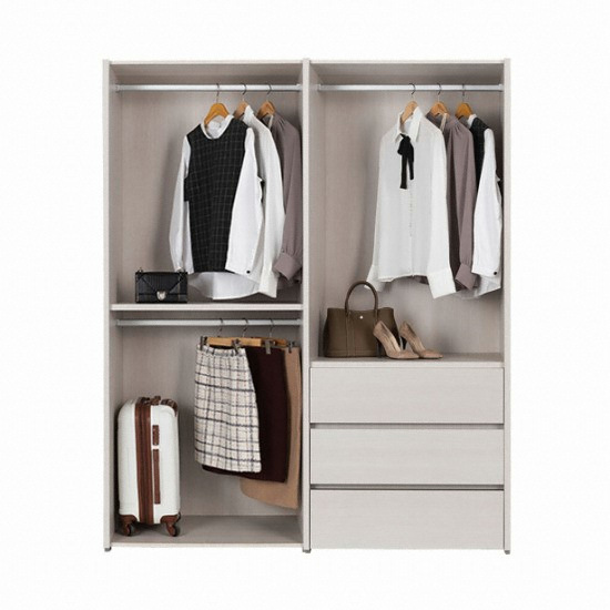 리바트 토피 거울도어 서랍형 옷장 1600_이미지