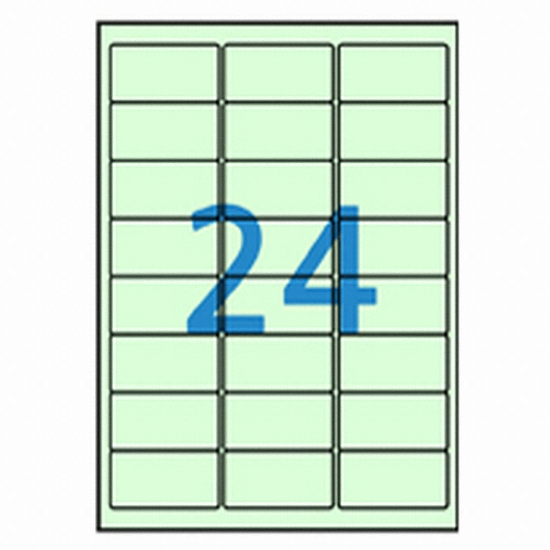 올바른라벨 컬러 라벨 AL024PG (100매)_이미지