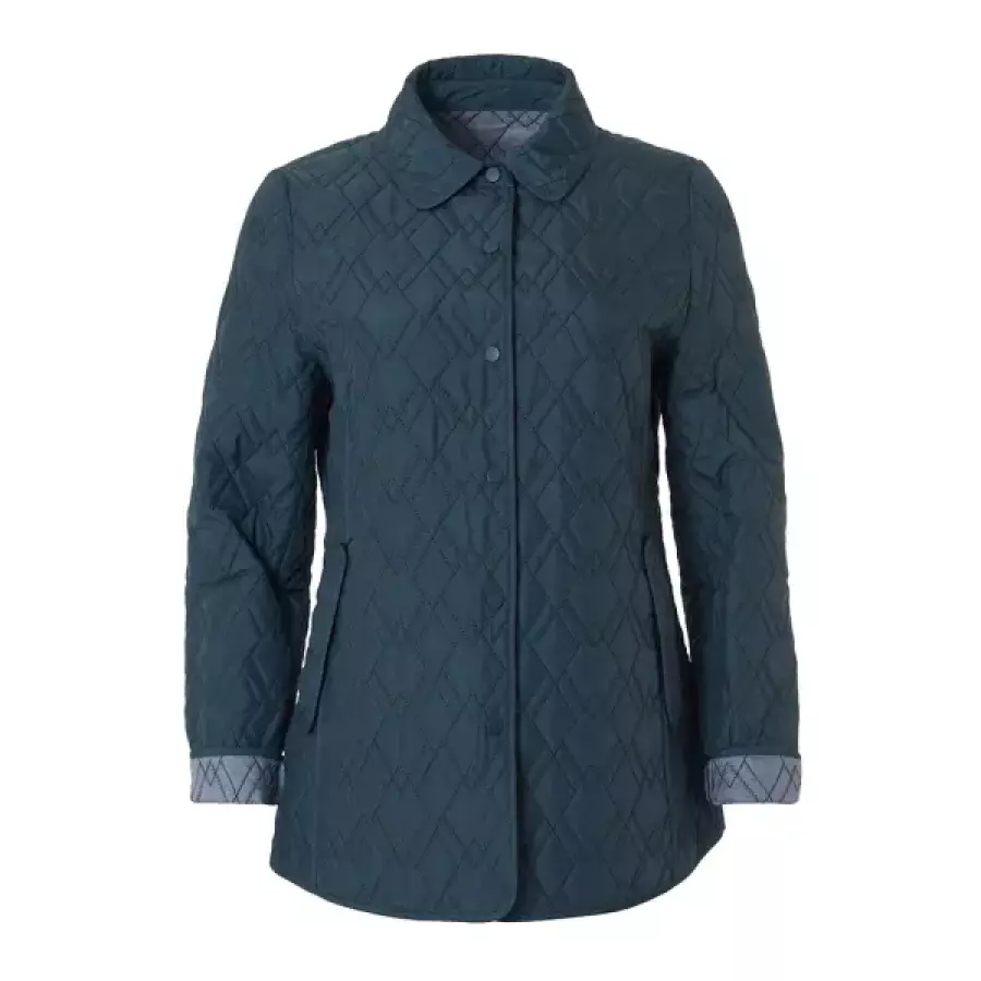 리본 여성 간절기 누빔 패딩 재킷 RE7-GC060_이미지