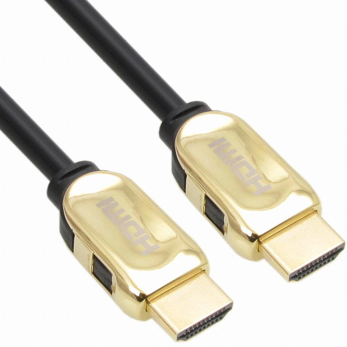 강원전자 NETmate HDMI Ver1.4 Metallic 골드 케이블 (NMC-HK02J, 2m)_이미지