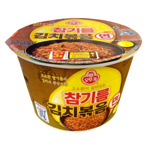 오뚜기 참기름 김치볶음면 120g (12개)_이미지