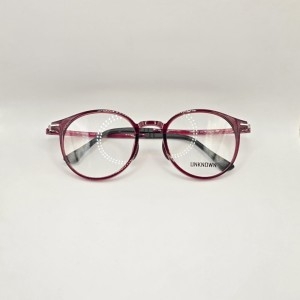 언노운 얼베인옵티컬 UNG-162 전컬러모음 초경량 일체형코받침 고탄성 코가편한안경 가벼운뿔테 울템 코눌림이 적은_이미지