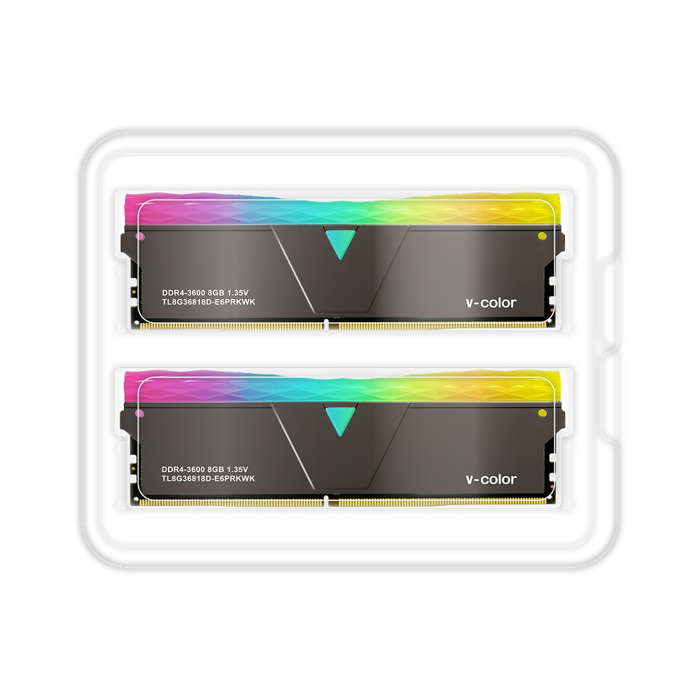 V-Color DDR4-3600 CL18 PRISM PRO RGB BLACK ��Ű��