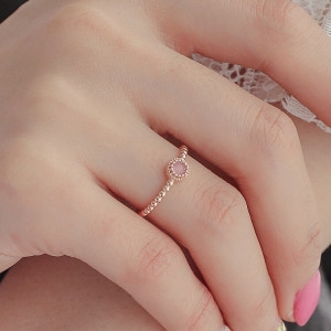 헤스티아 핸드메이드+쇼핑백/Fortuna/ Erica 925 Silver Ring RR-60192