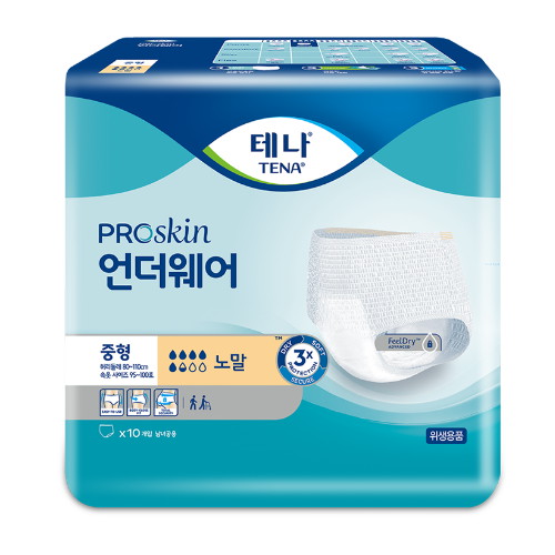 SCA 테나 언더웨어 노말 중형 10개 (4팩(40개))