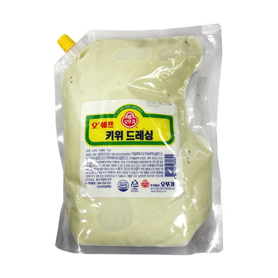 오뚜기 오쉐프 키위 드레싱 2kg